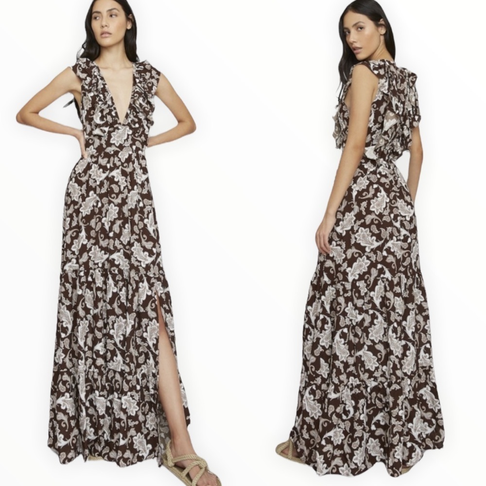 🔥 (6) NEW: Beautiful paisley print dress